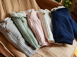 different color hooded jackets