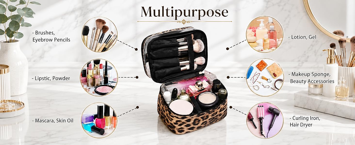 Travel Makeup Bag