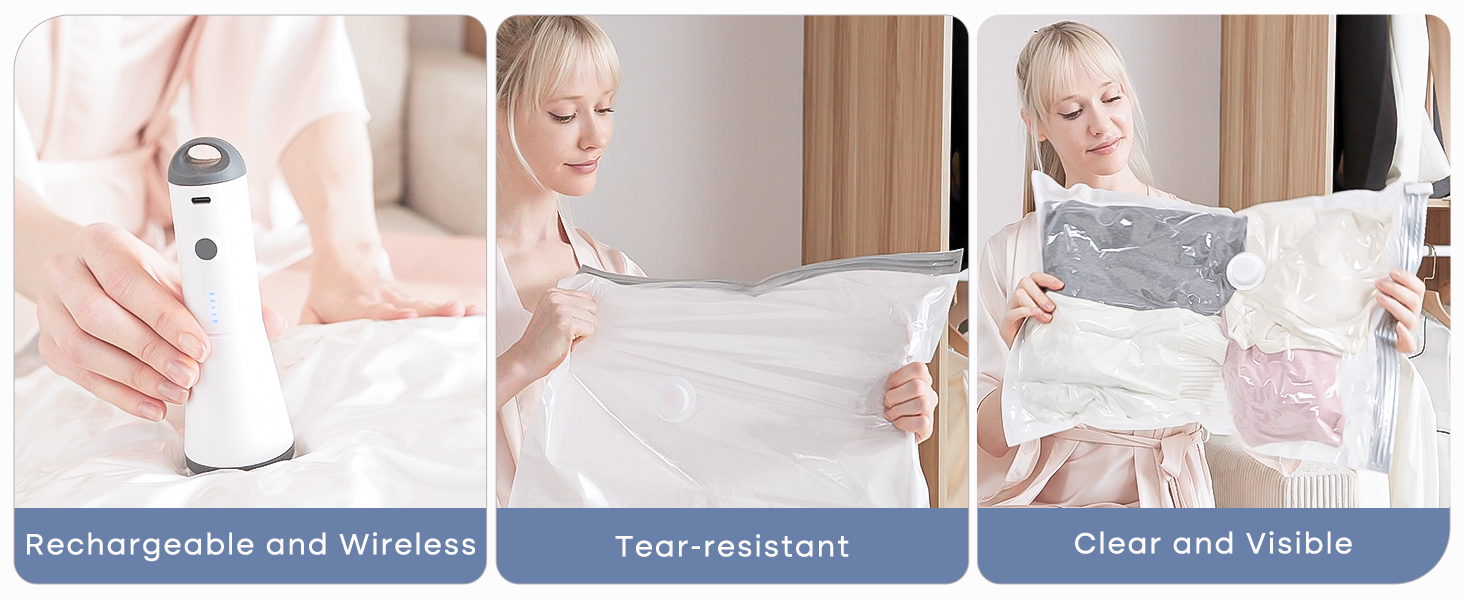 vacuum bags storage