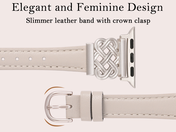 apple watch band leather women