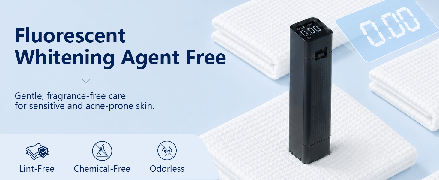 clean towels for face