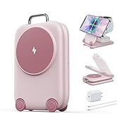 PaktVault 2025 Traveling Fast Wireless Charging Station for Apple Devices, Magnetic 3 in 1 MagSaf...