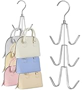 TOPIA HANGER Purse Hanger Organizer for Closet, 2-Pack Handbag Organizer Hanger, Metal Purse Hook...