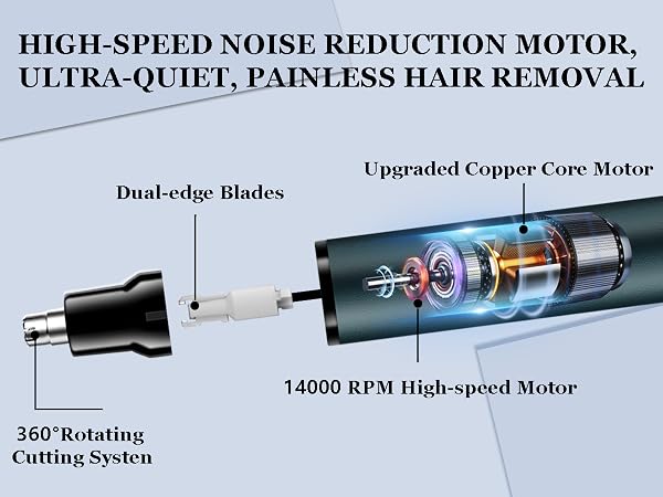 Ear and Nose Hair Trimmer for men women