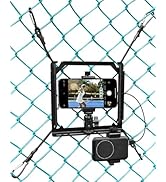 BUMOVE Phone Fence Mount, Fence Phones Holder for iPhone, Phones, Mevo Start and Other Action Cam...