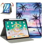 Lokigo Rotating Case for iPad Air 11 Inch M3/M2 (2025/2024), iPad Air 5th/4th Gen (2022/2020) 10....