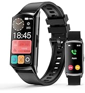 Smart Watch Fitness Tracker (Answer/Make Calls), 1.58" AMOLED Display, 24/7 Heart Rate Blood Oxyg...