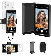 Newmowa Phone Vlog Selfie Monitor Screen, 4K 30fps Wired & 1080P Wireless Recording, Magnetic Pho...