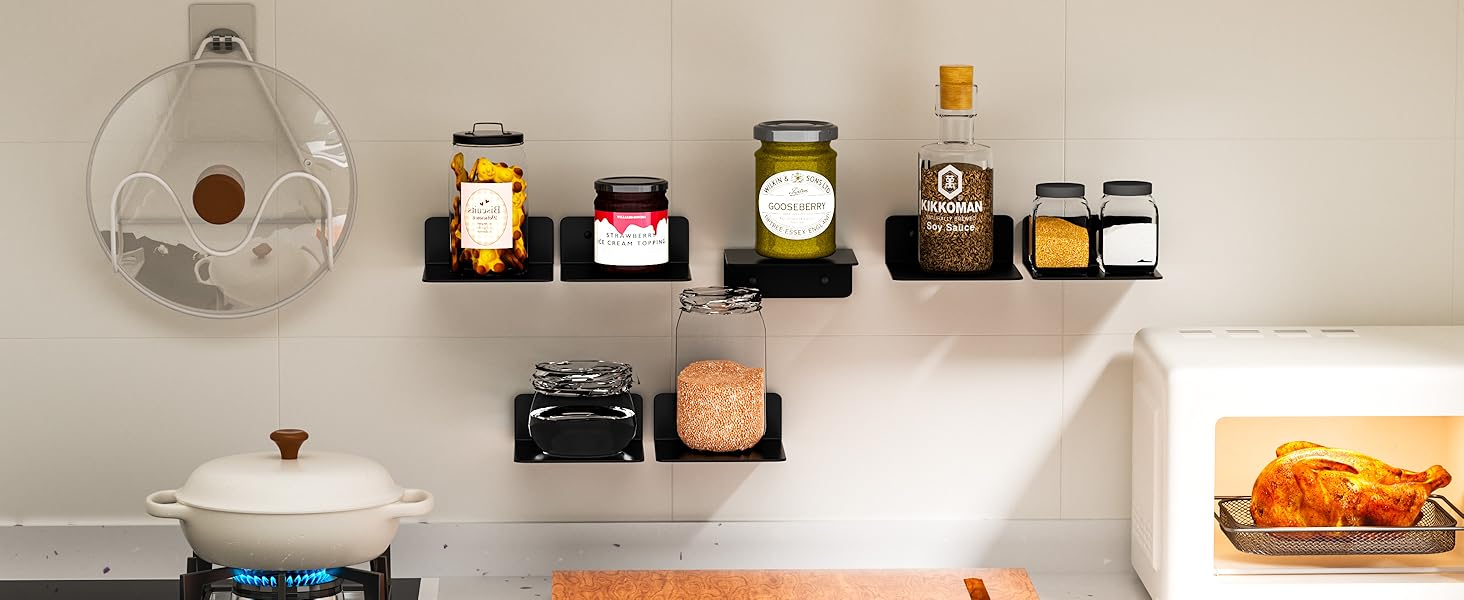 Floating Shelves For the Kitchen