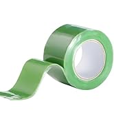PackYard Self Fusing Silicone Tape 1 in x 5' Green Waterproof Rubber Leak Proof Sealing Rubber Se...