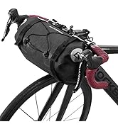 ROCKBROS Bikepacking Bike Handlebar Bag Waterproof Large Dry Pack Bicycle Front Bag Roll for MTB ...