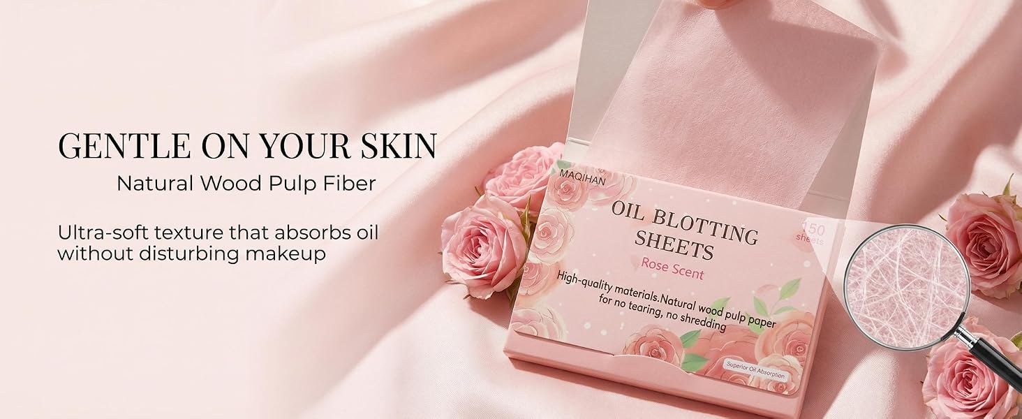 Oil Blotting Sheets for Face