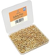500PCS Safety Pins, 0.75Inch/19mm Small Safety pins, Rust Resistant Nickel Plated Steel Set for C...