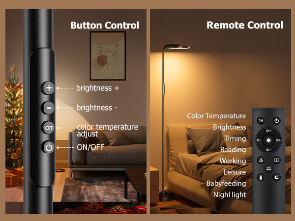 led floor lamp with remote