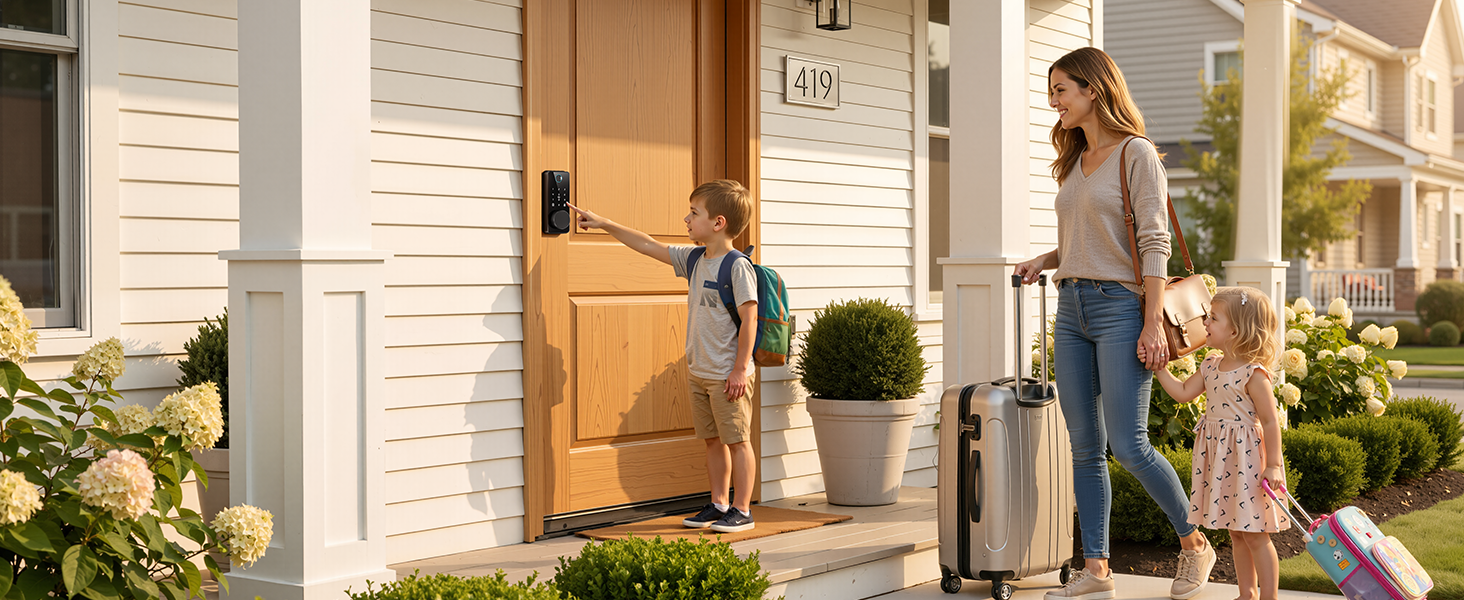 smart door locks for front door