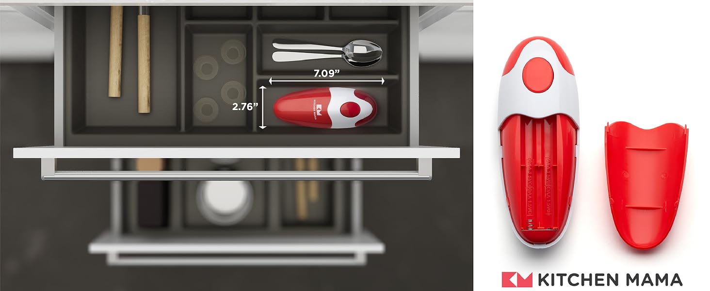 kitchen mama can opener electric smooth edge canopener bulk opener for seniors abridor de latas