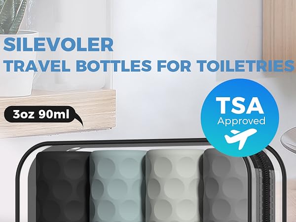 Travel Bottles for Toiletries