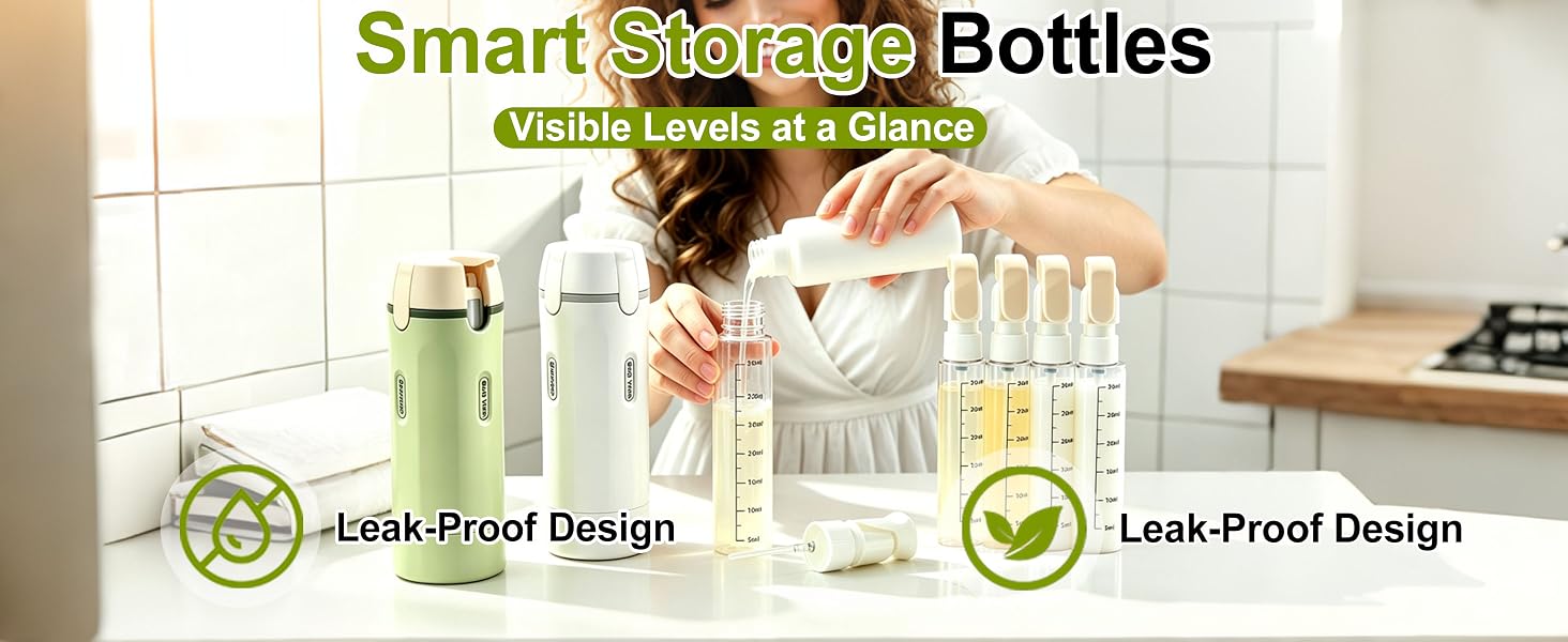 4 in 1 Travel Dispenser Bottle