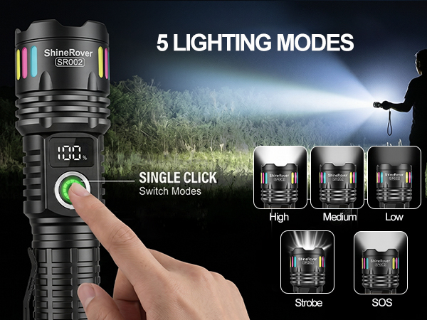 5 Lighting Modes