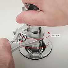 tub drain wrench instruction