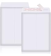 ACSTEP 100Pack Manilla Envelopes 9 x 12 Big White Catalog Vanilla Envelopes Self Seal for Mailing