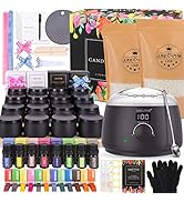 SAEUYVB Candle Making Kit for Adults with Hot Plate, DIY Starter Soy Candle Making Supplies/Kit -...
