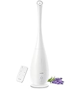 FOHERE Humidifiers for Bedroom Large Room, 5L Cool Mist Quiet Humidifier 48H Long Last for Indoor...