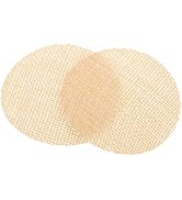 HOMSFOU 2pcs Lampshade Diffuser: 2.36inch Fabric Lamp Shade Diffuser - Two-layer Design Ceiling L...
