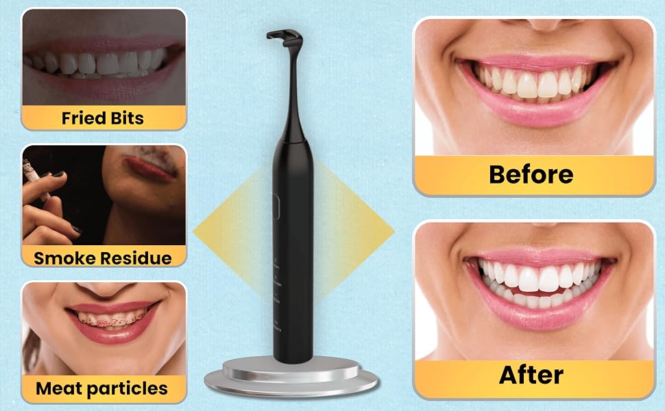 ribs & bristles that massage & clean the gums while also removing plaque