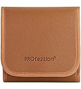 PROfezzion 3-Pocket Foldout Filter Pouch for 82mm Camera Lens Round Filter, Shock Resistant & Ant...