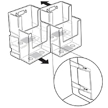 Two-Tiered Tri-Fold Brochure Counter Display