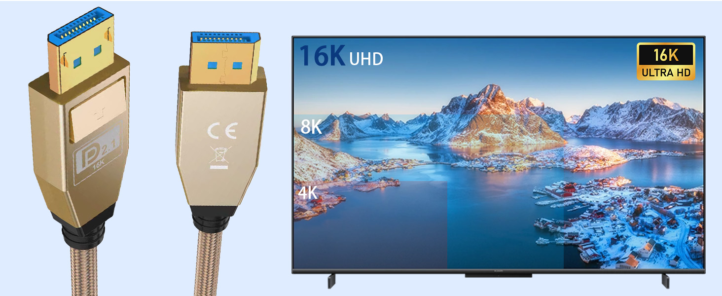 displayport 2.1 cable