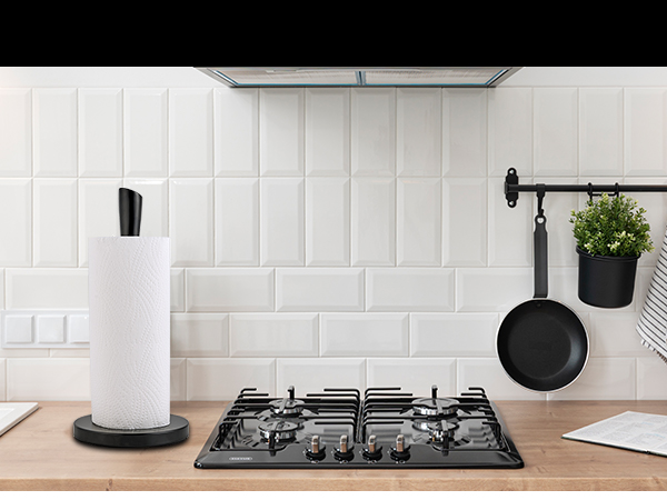 cast iron paper towel holder
