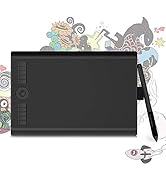 Drawing Tablet GAOMON M10K PRO 10 x 6.25 inches Large Graphic Tablet, Digital Art Tablet Supports...