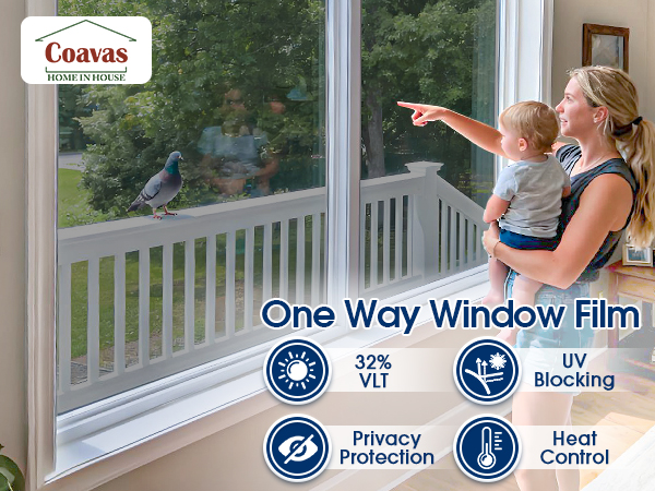 one way window privacy film