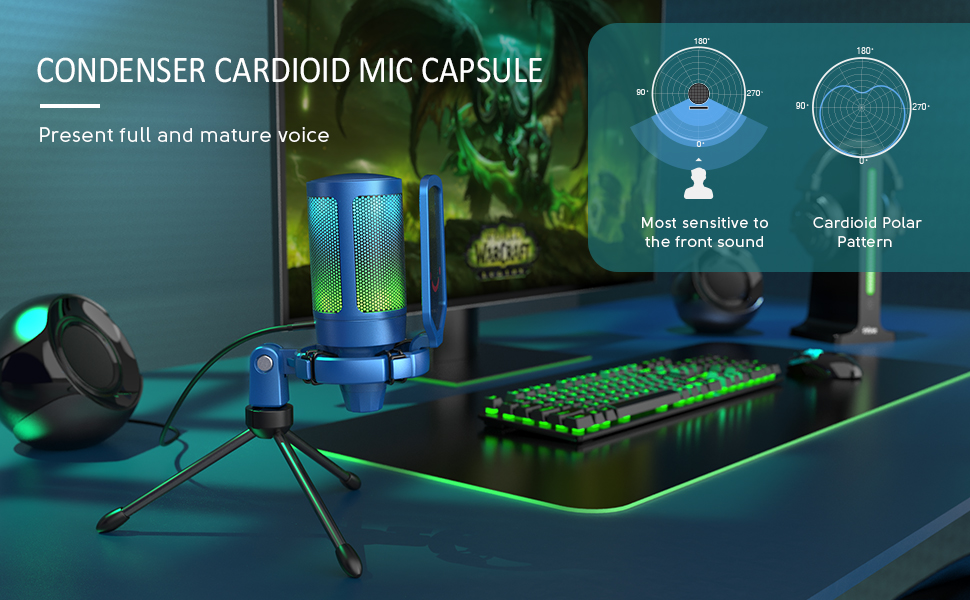 condenser cardioid microphone