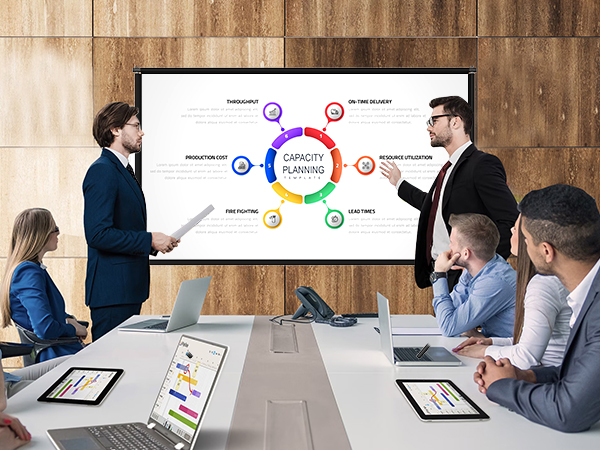 projector screen indoor