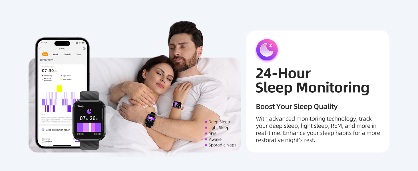 24H Sleep Quality Monitor