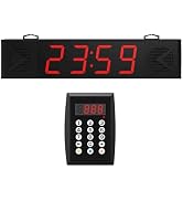 2026 Upgraded Four-Digit Queue Calling System Wireless Restaurant Speaker System with Voice Broad...
