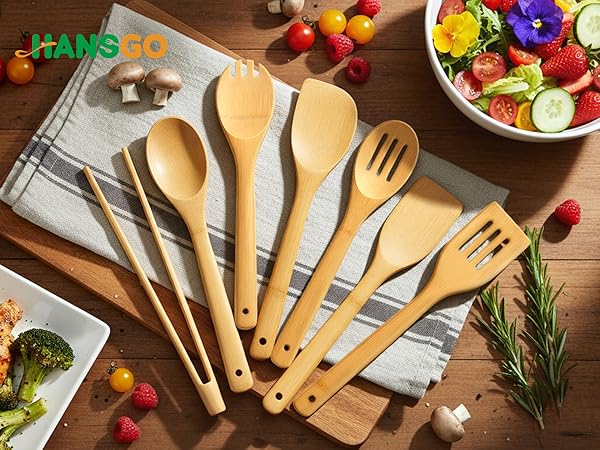 Bamboo Cooking Utensils