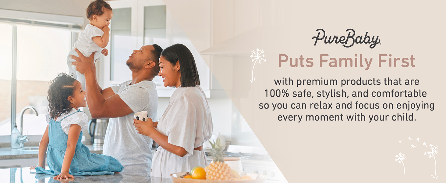 purebaby puts family first with safe premium products stylish comfortable baby child love care cute