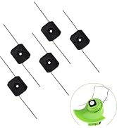 aoukoslt 5Pcs Weed Trimmer Blades - Durable Replacement String Blades for Cordless Trimmers, Univ...