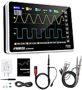 FNIRSI 1013D Plus Oscilloscope - Portable Handheld Tablet Oscilloscope with 100X High Voltage Pro...