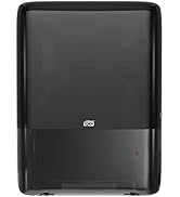 Tork PeakServe Mini Continuous Paper Hand Towel Dispenser Black H5, High-Capacity, Elevation Rang...