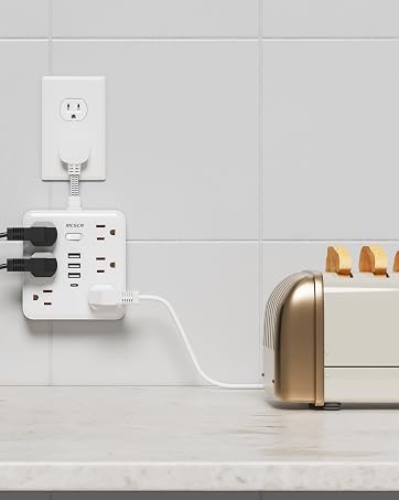 6AC+4USB plug extension outlet