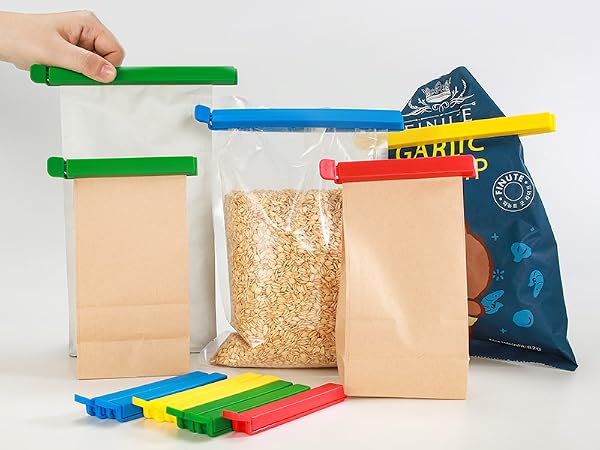 COLORFUL MAGNETIC BAG CLIPS