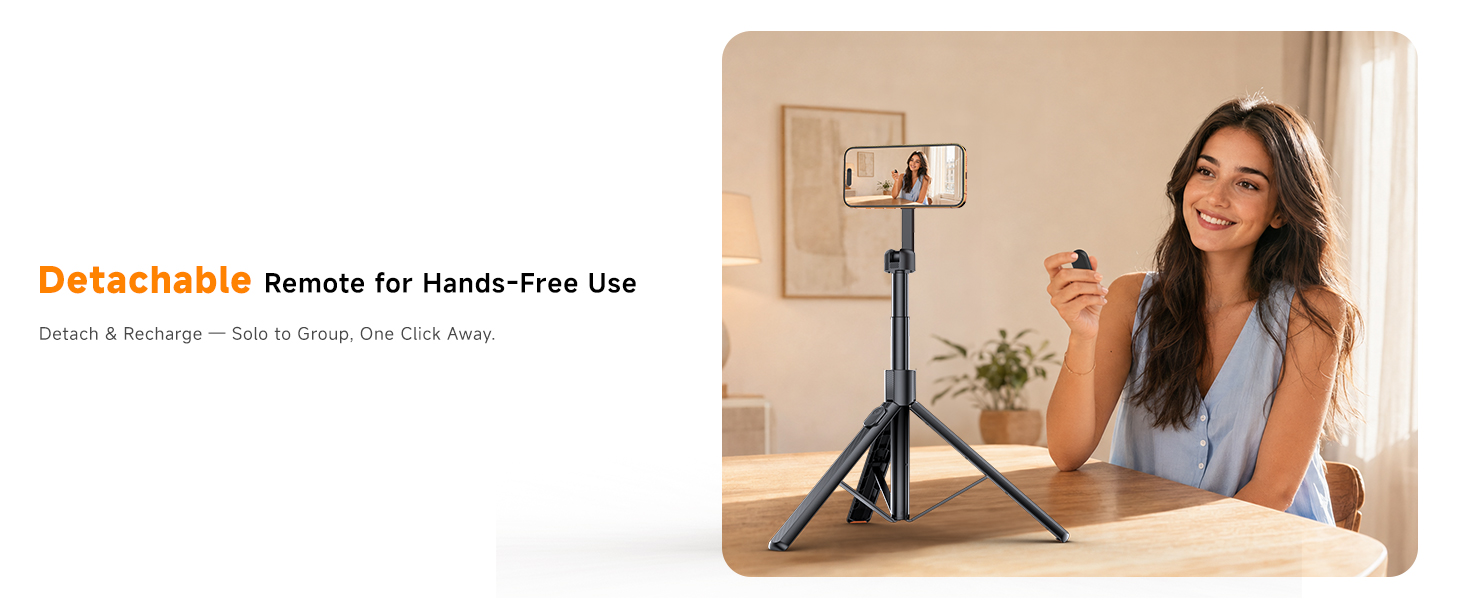 magnetic tripod tripode for iphone selfie stick compact travel portable tripod content creators