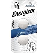 Energizer 2025 Batteries (2 Pack), 3V Lithium Coin Batteries With 3-in-1 Child Shield