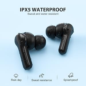 IPX5 WATERPROOF