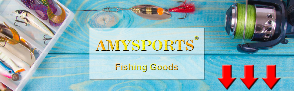 AMYSPORTS fishing snap swivel